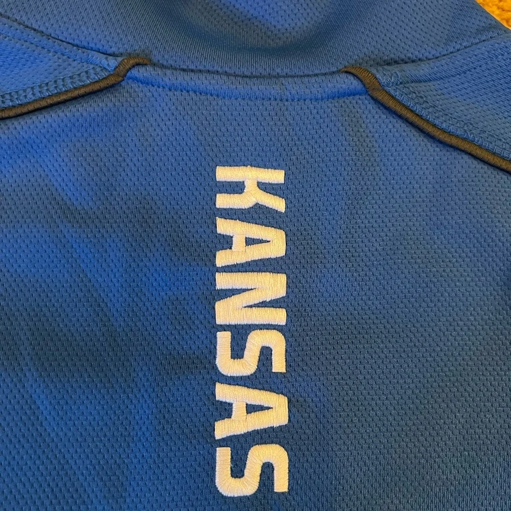 Kansas Jayhawks OURAY Pullover Men’s Size Medium Color Blue NWT‎